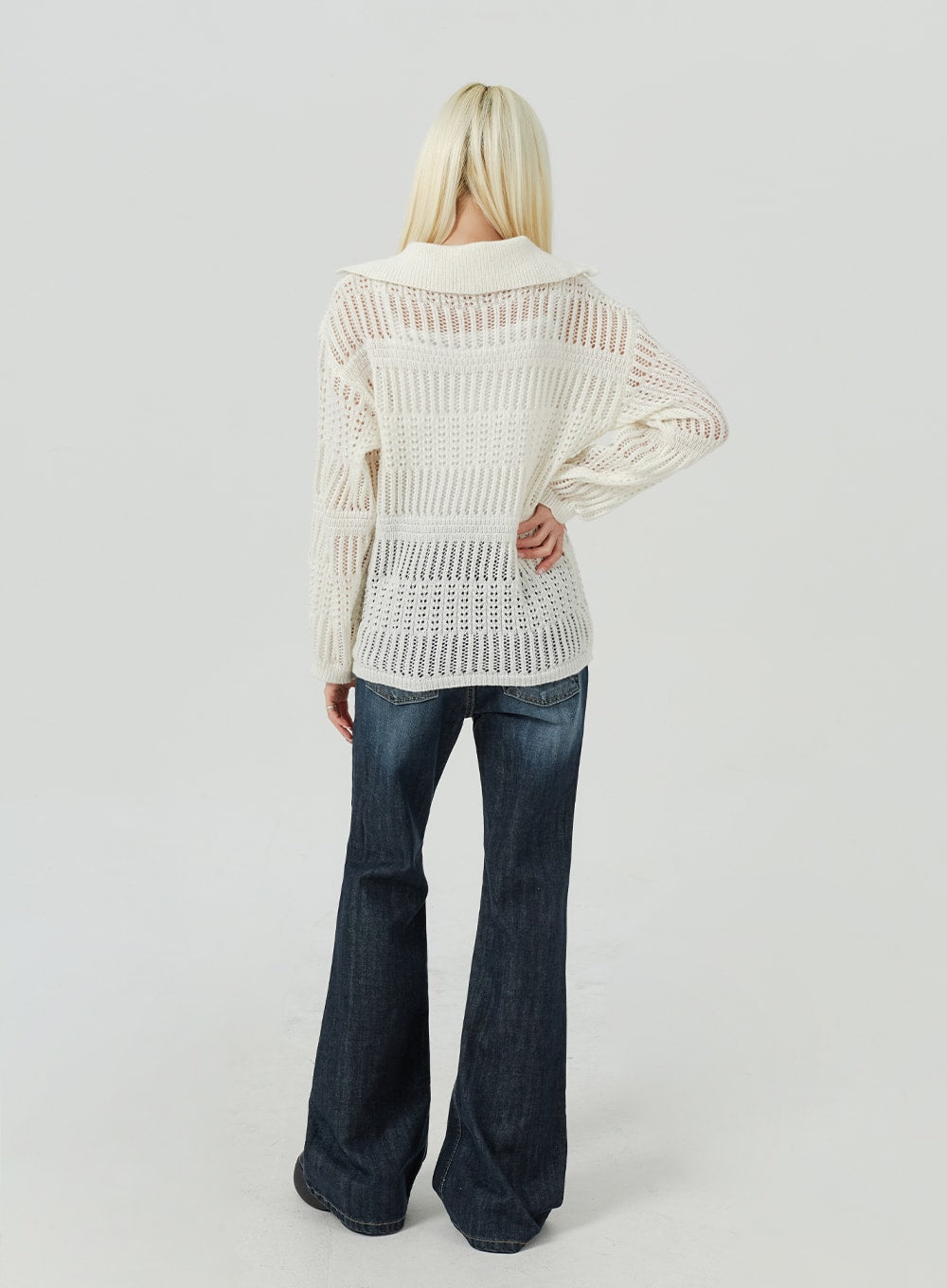 Dark Wash Bootcut Jeans BM322