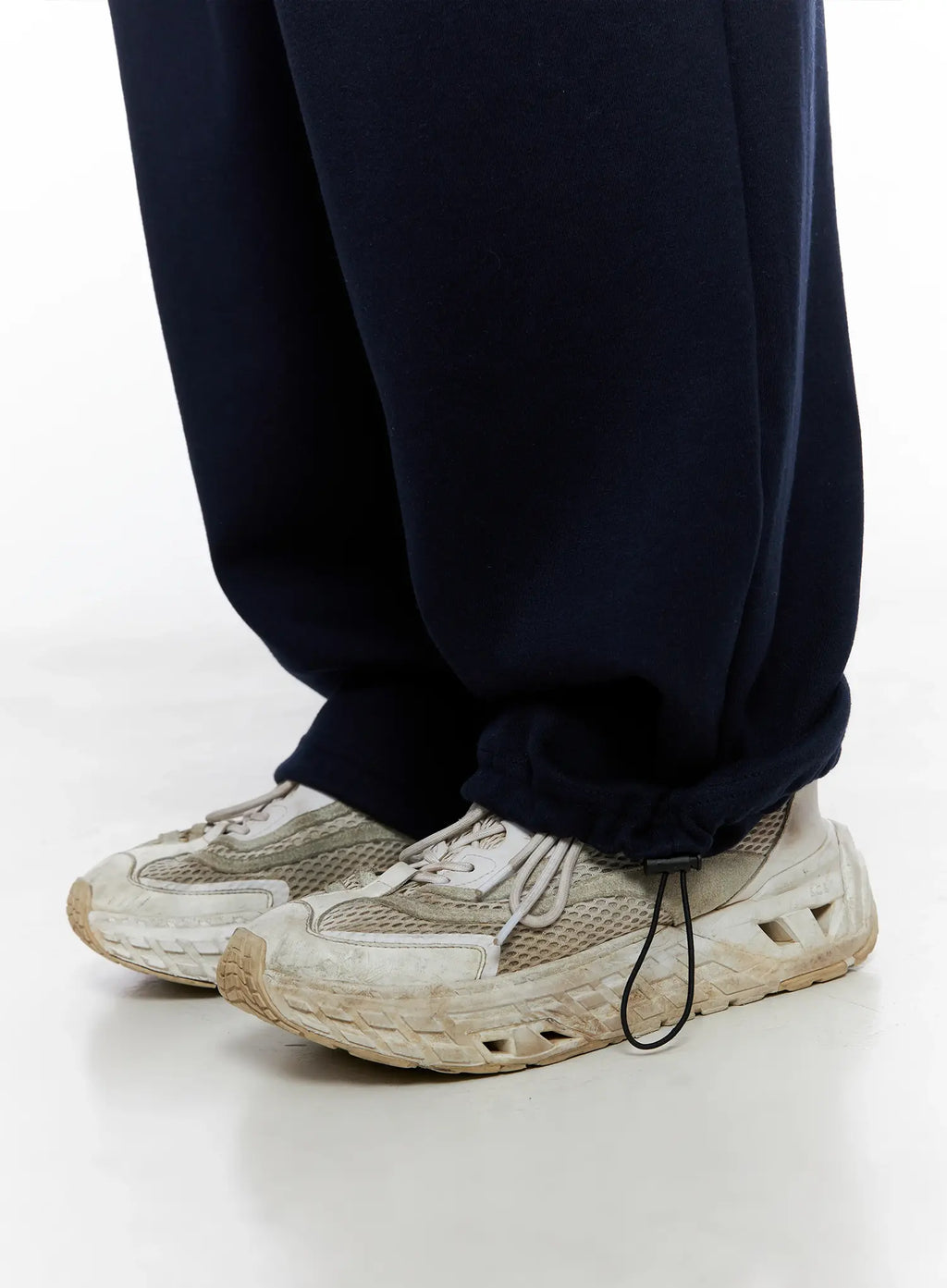 Men's Plaid Waistband Sweatpants IO502