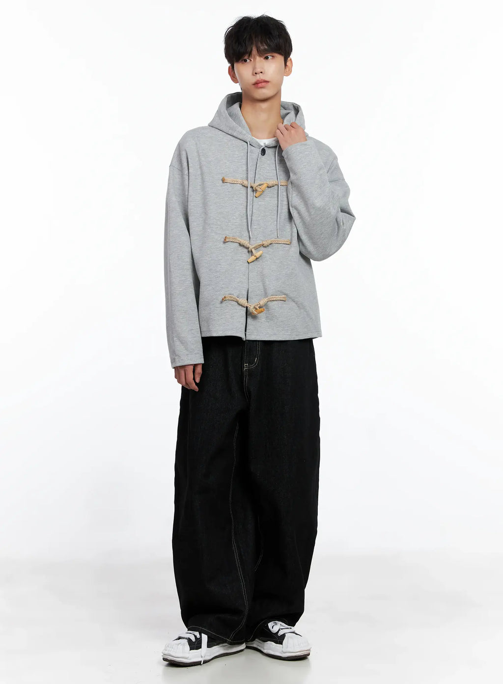 Men's Toggle Hoodie Jacket IS519