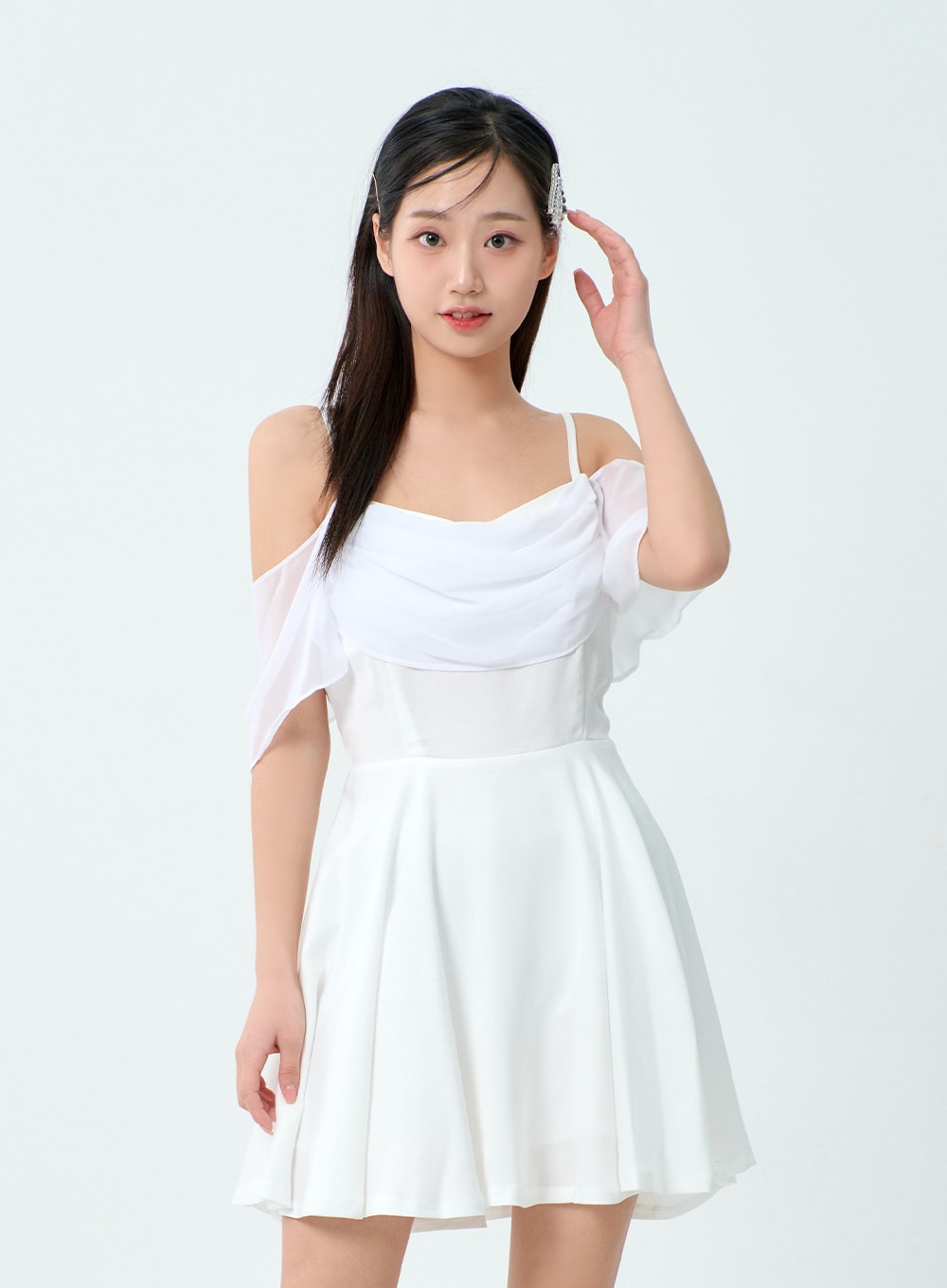 Off-Shoulder Mini Dress BM330