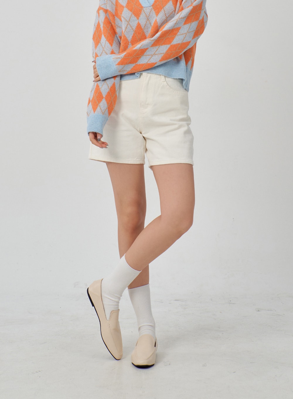 Simple Cotton Shorts IM315