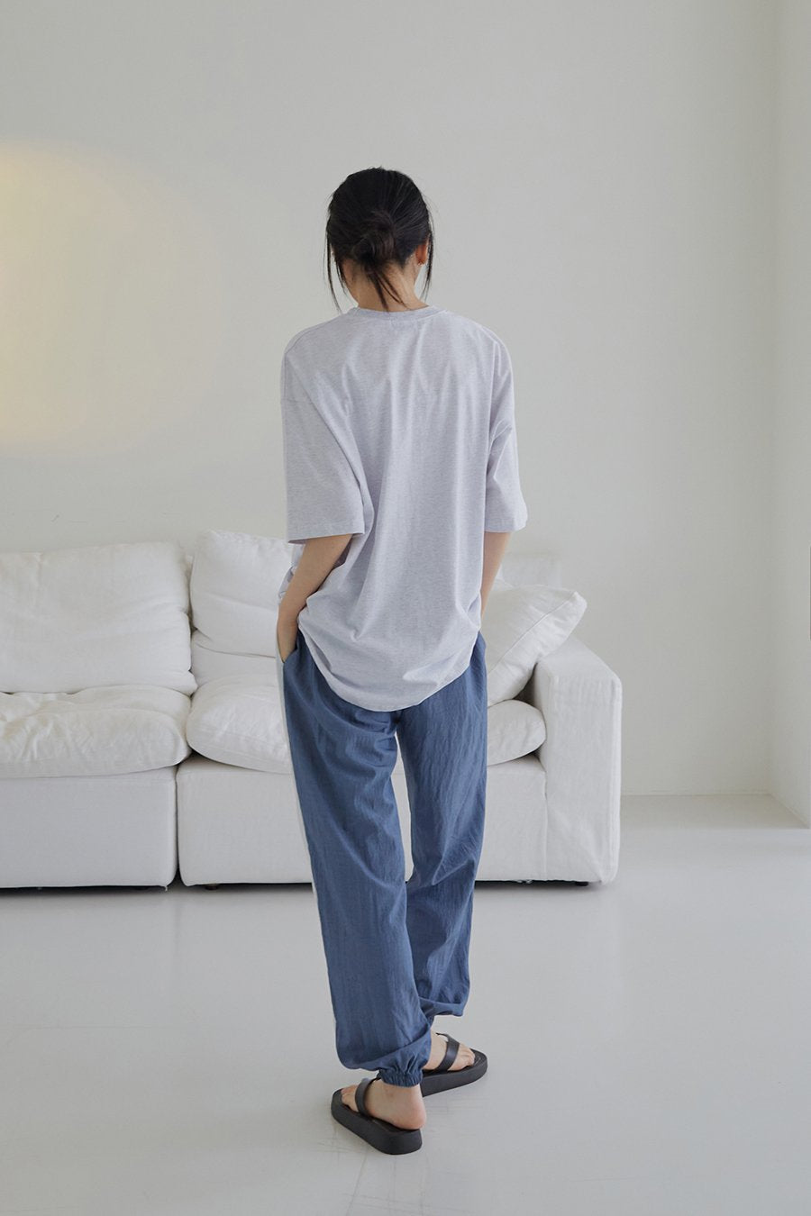 Boxy Fit Short Sleeve T Shirt CM02