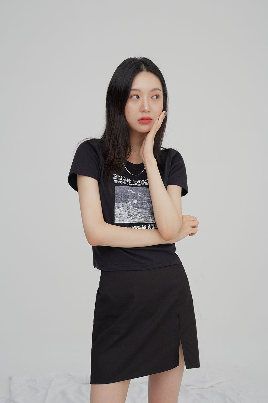 Silver Chain Necklace CM6