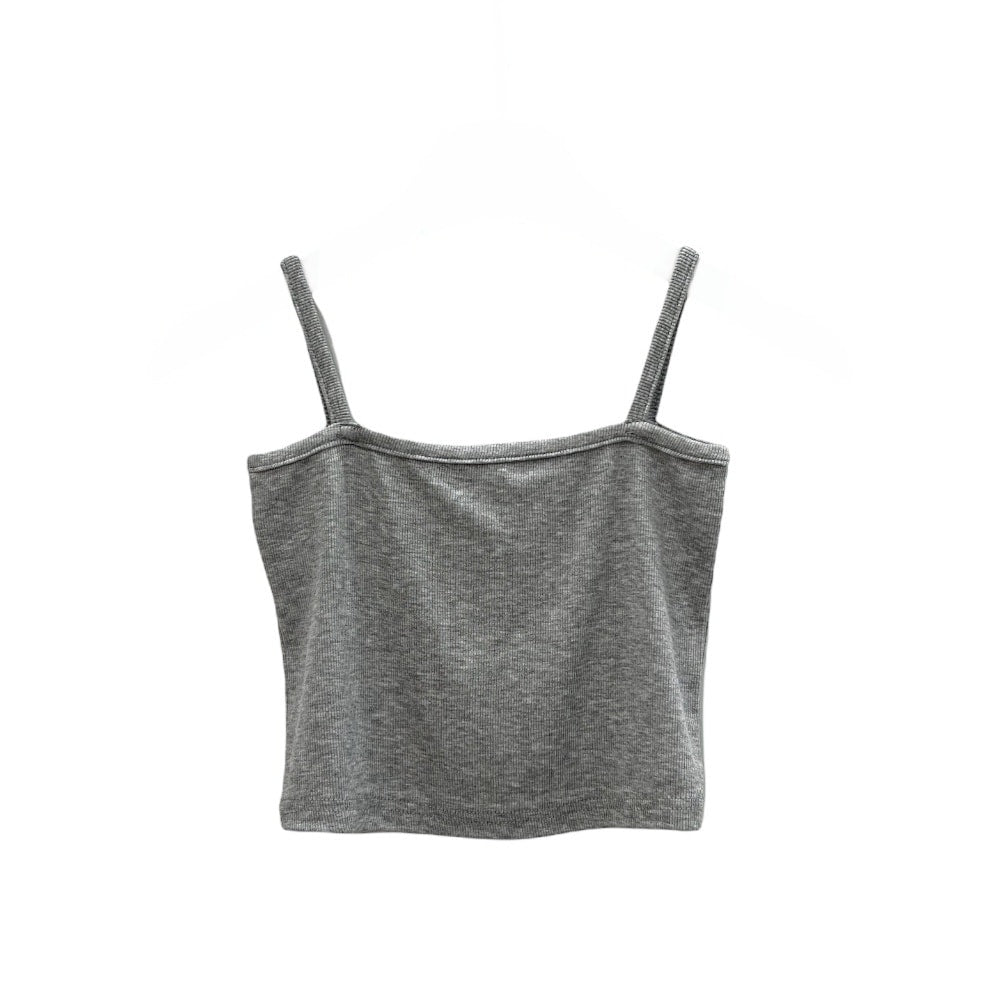 Lewkin Basic Square Neck Sleeveless Top K2302