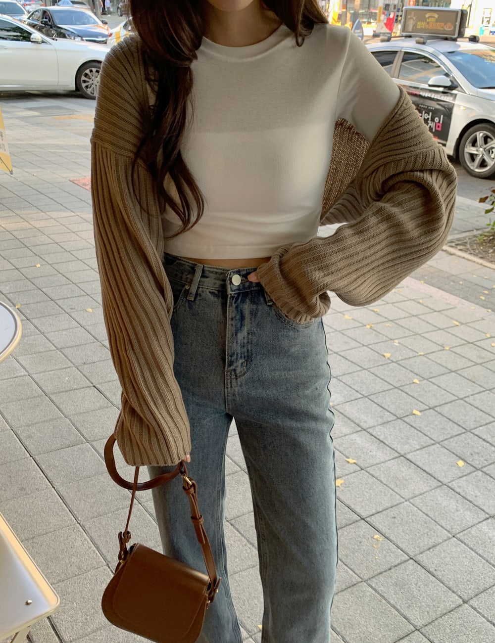 Ribbed Bolero Shrug BA09