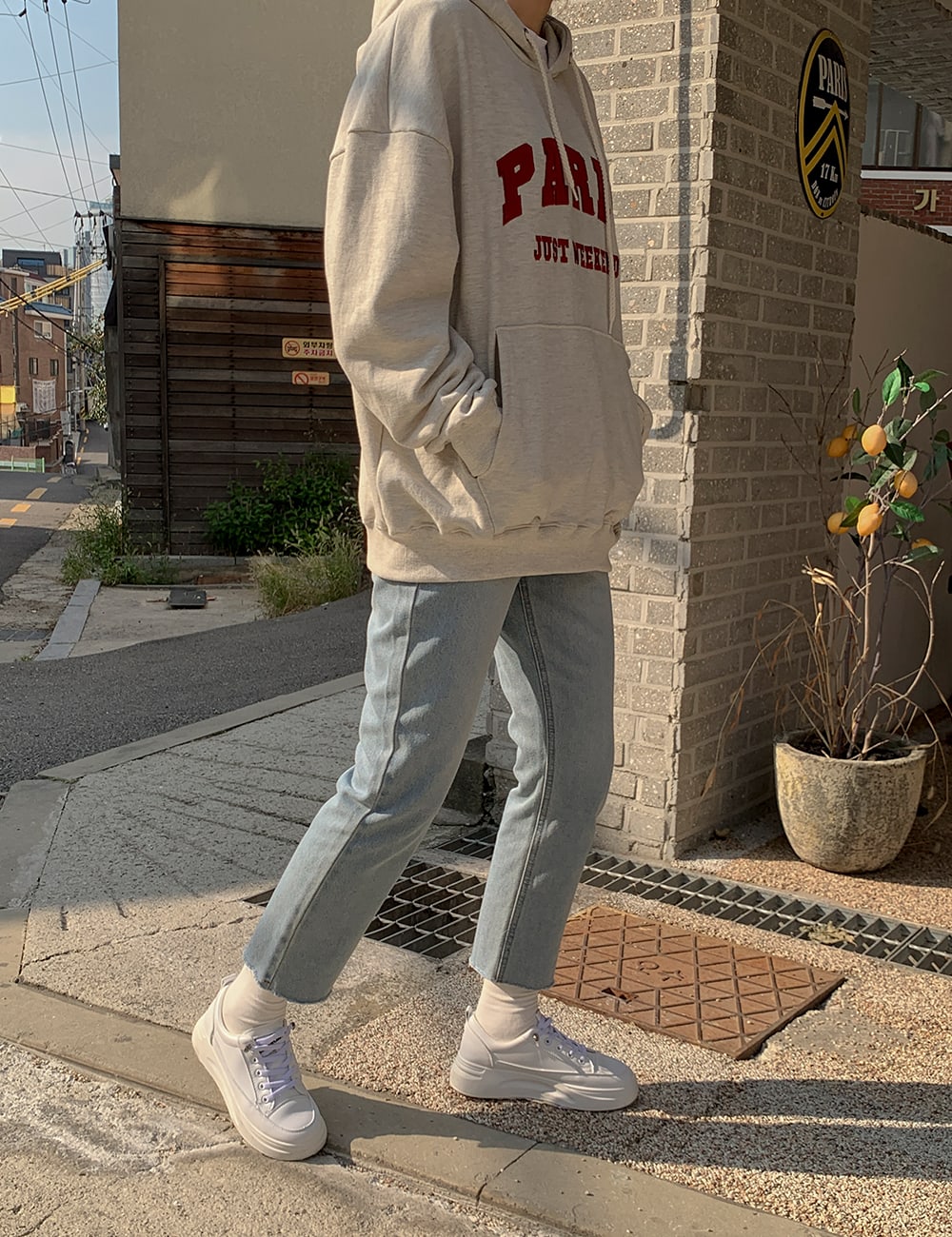 Printed Oversized Hoodie BA15