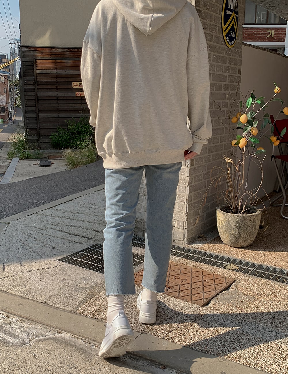 Printed Oversized Hoodie BA15