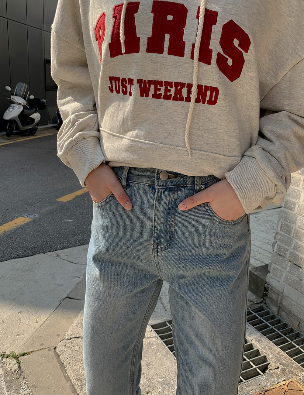 Printed Oversized Hoodie BA15