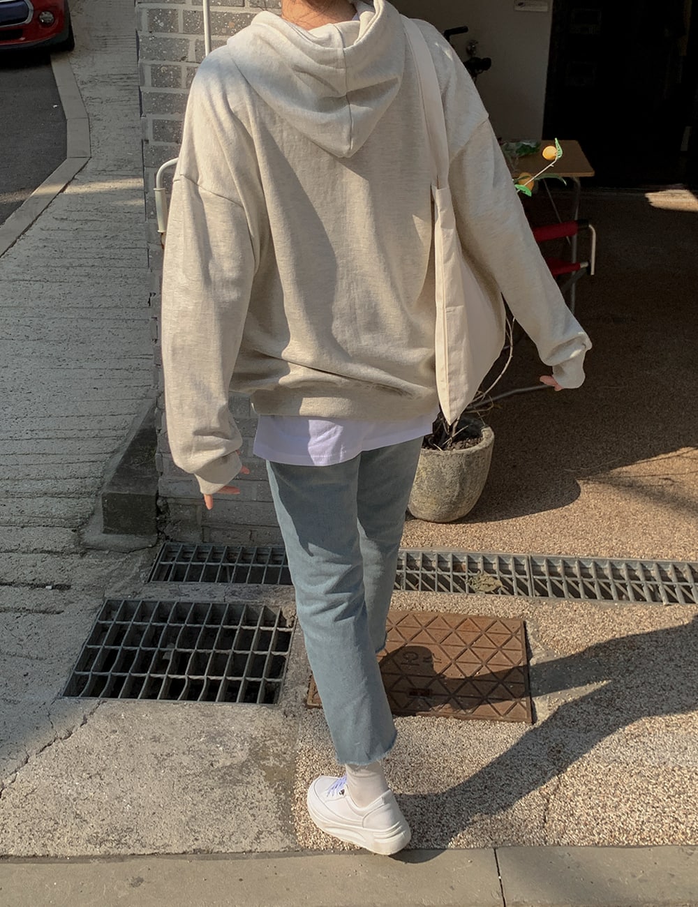 Printed Oversized Hoodie BA15