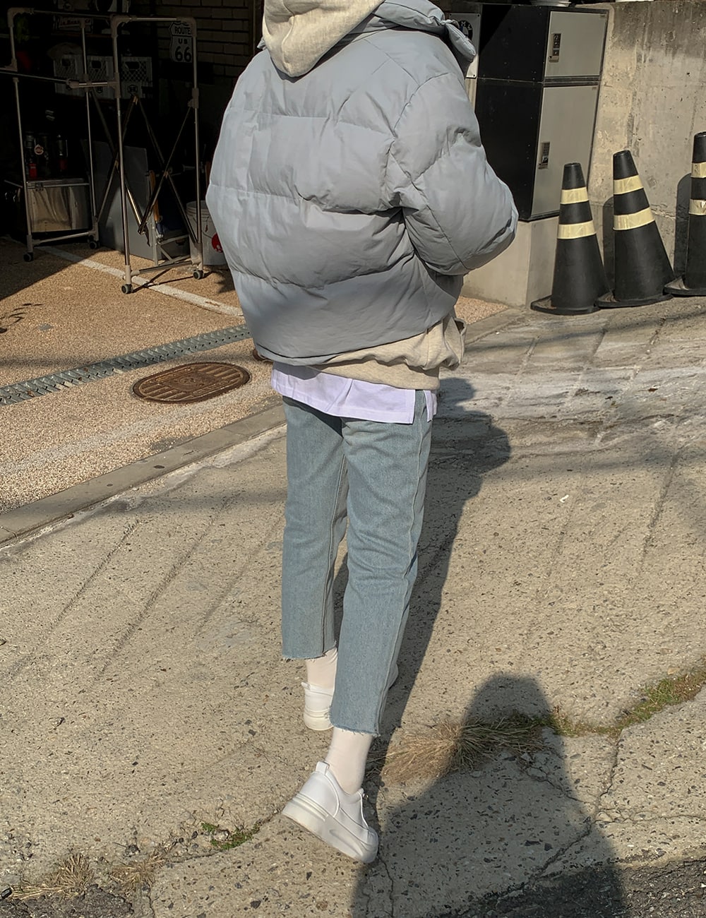 Printed Oversized Hoodie BA15