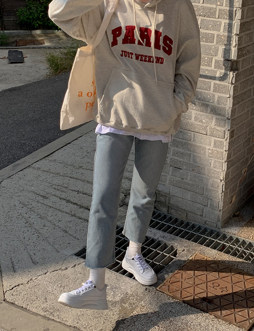 Printed Oversized Hoodie BA15