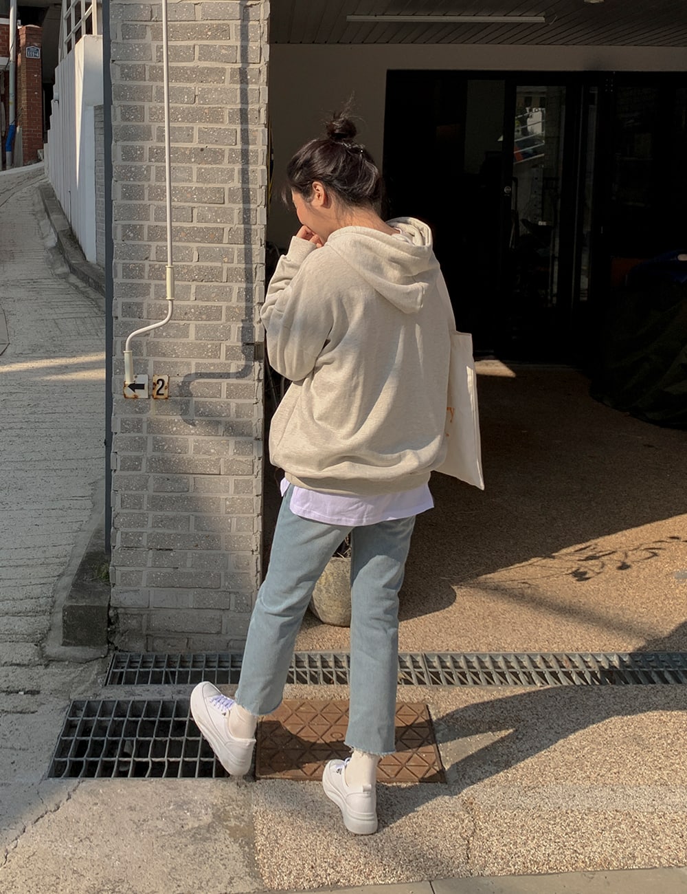 Printed Oversized Hoodie BA15