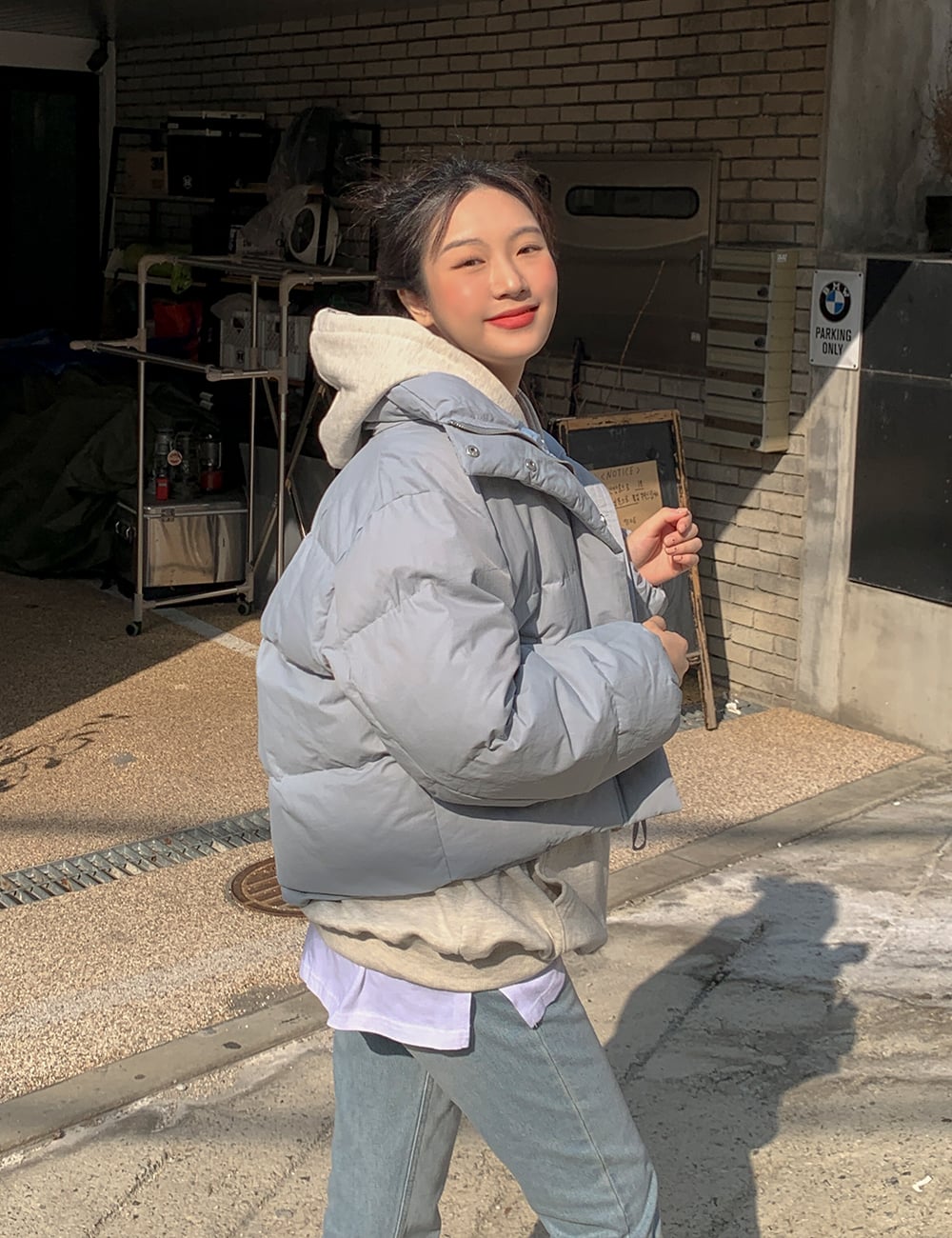 Printed Oversized Hoodie BA15