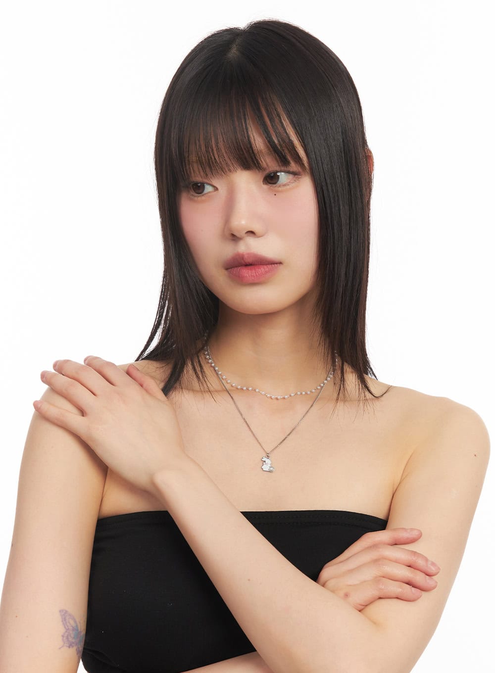 Bunny Rabbit Layer Necklace IM528