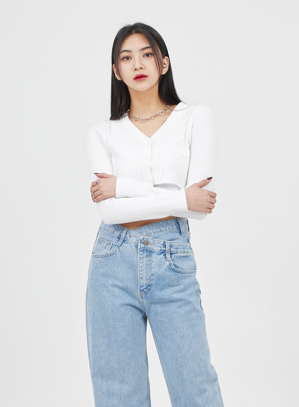 Heart Chain Necklace BM317