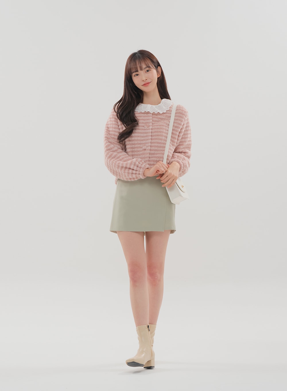 Wrap Style Mini Skirt BS-B11010502