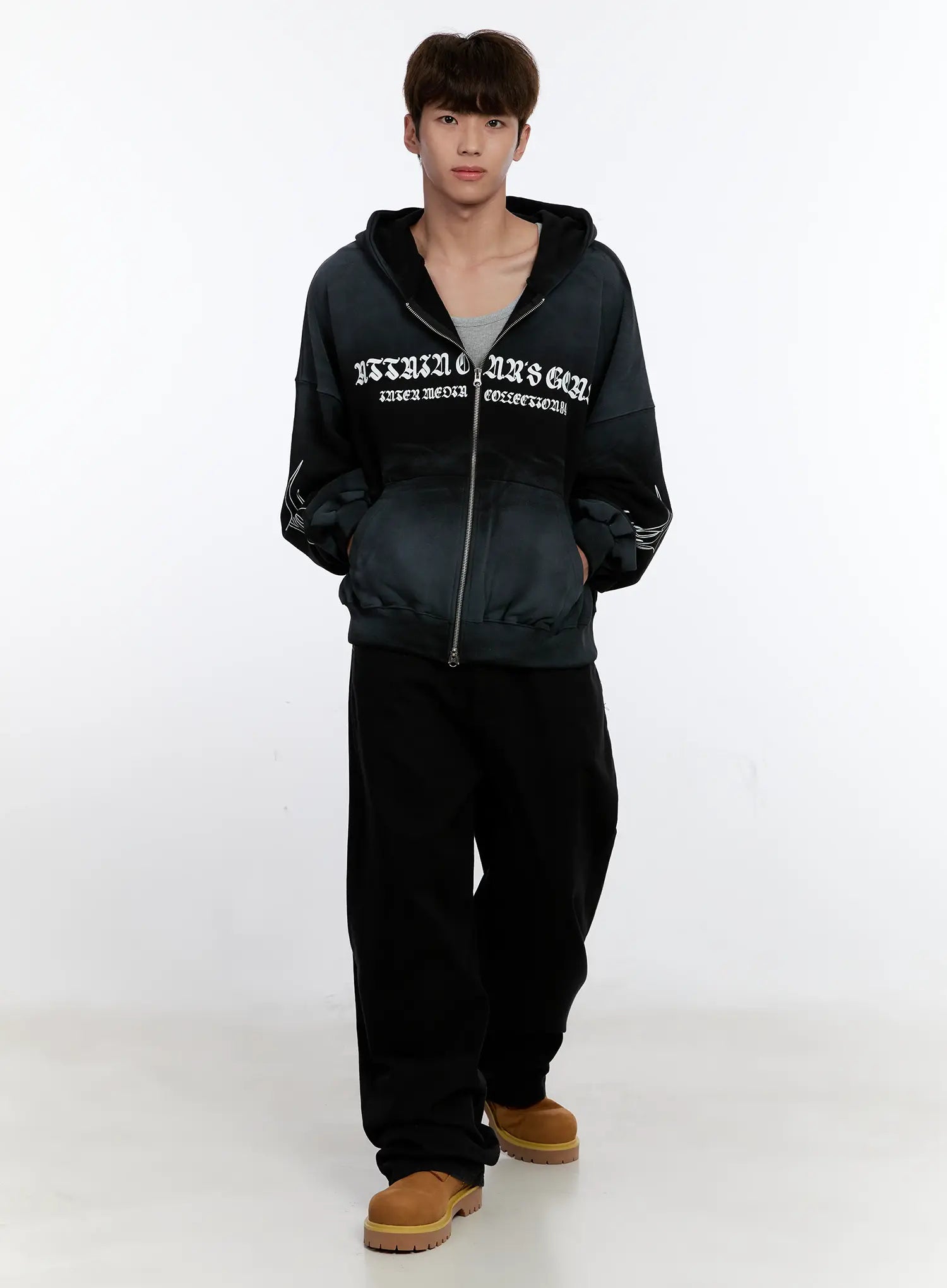 Men's Wide Leg Pants IS530