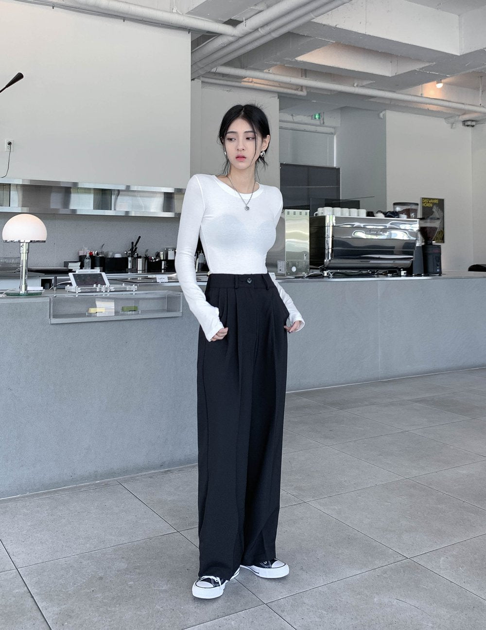 Long Sleeve Crop T-Shirt J5