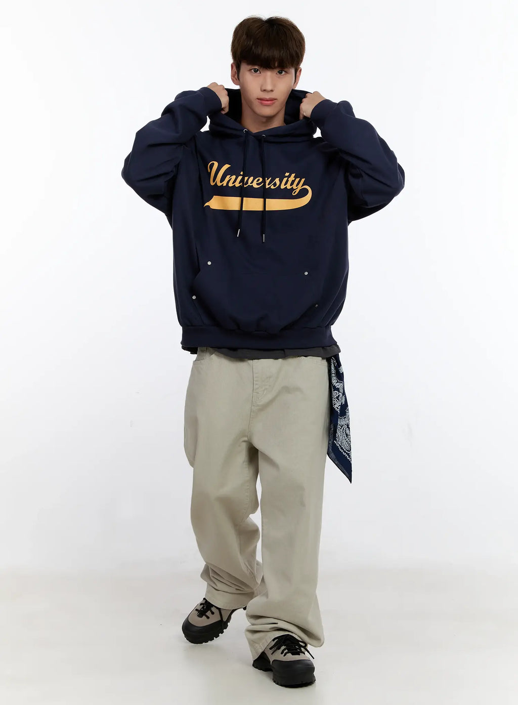 Men's University Graphic Hoodie IS530