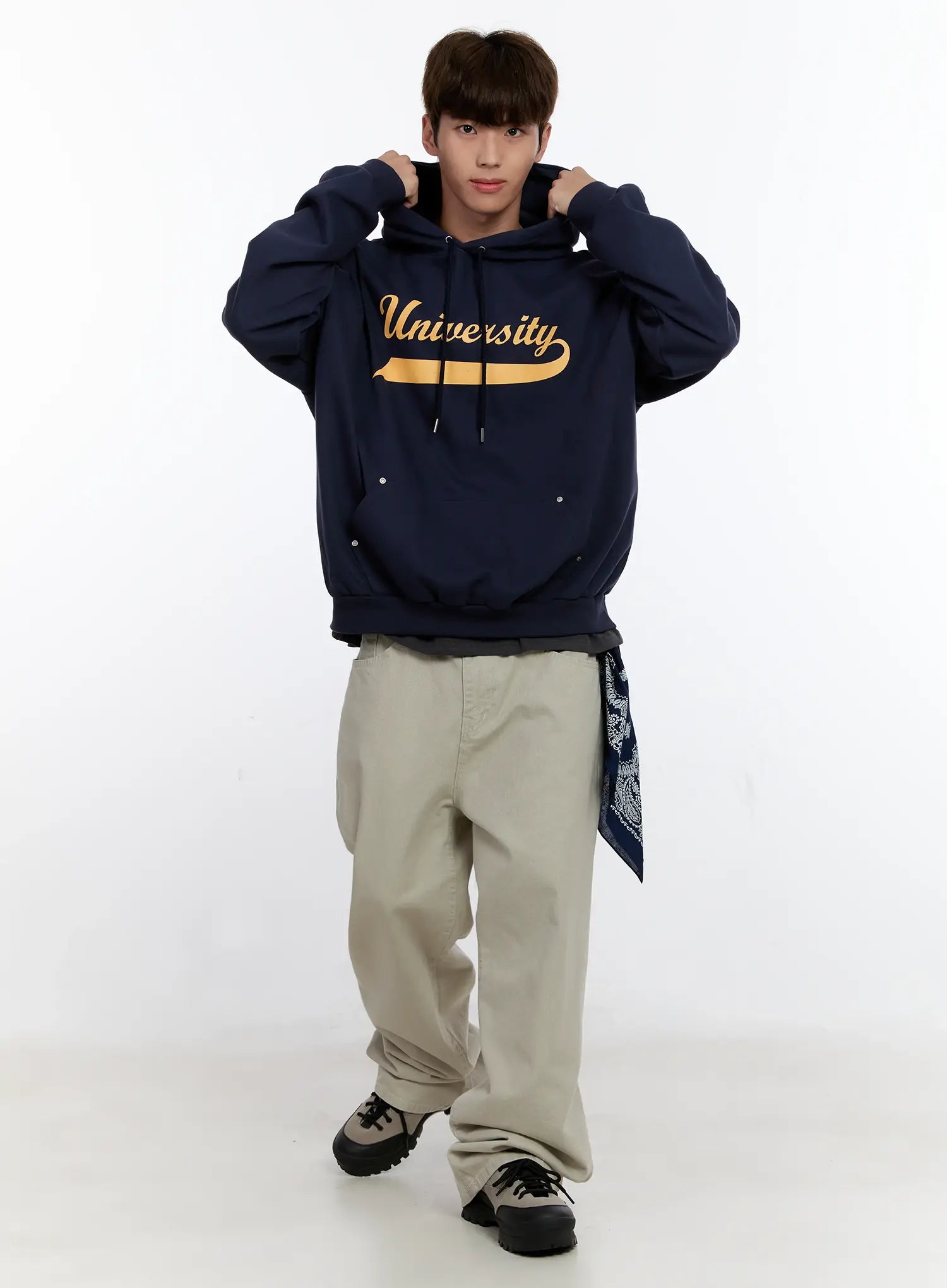 Men's University Graphic Hoodie IS530