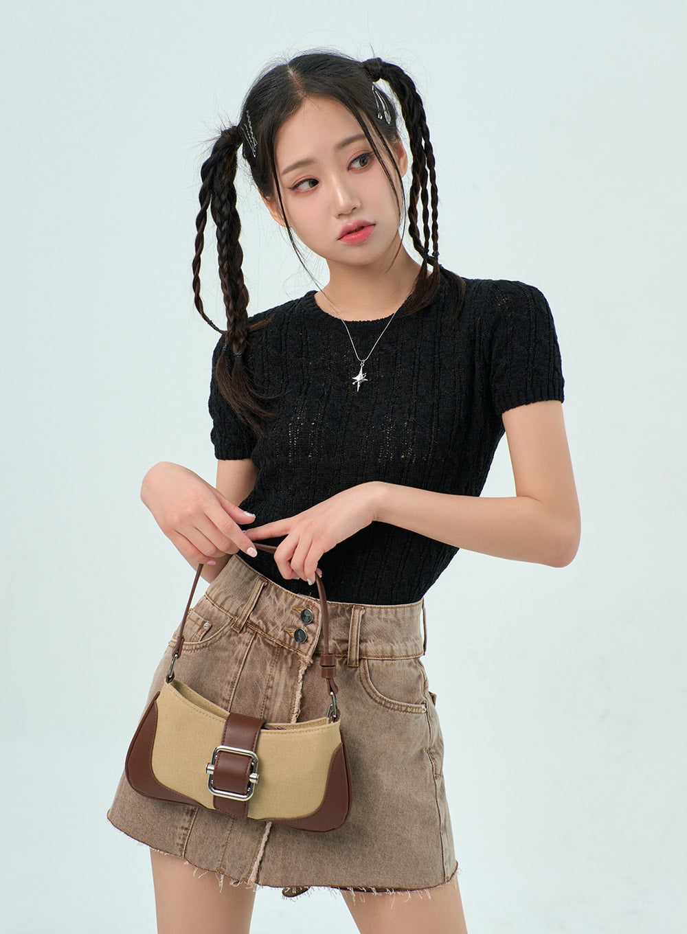 Cable Knit Summer Sweater BY322