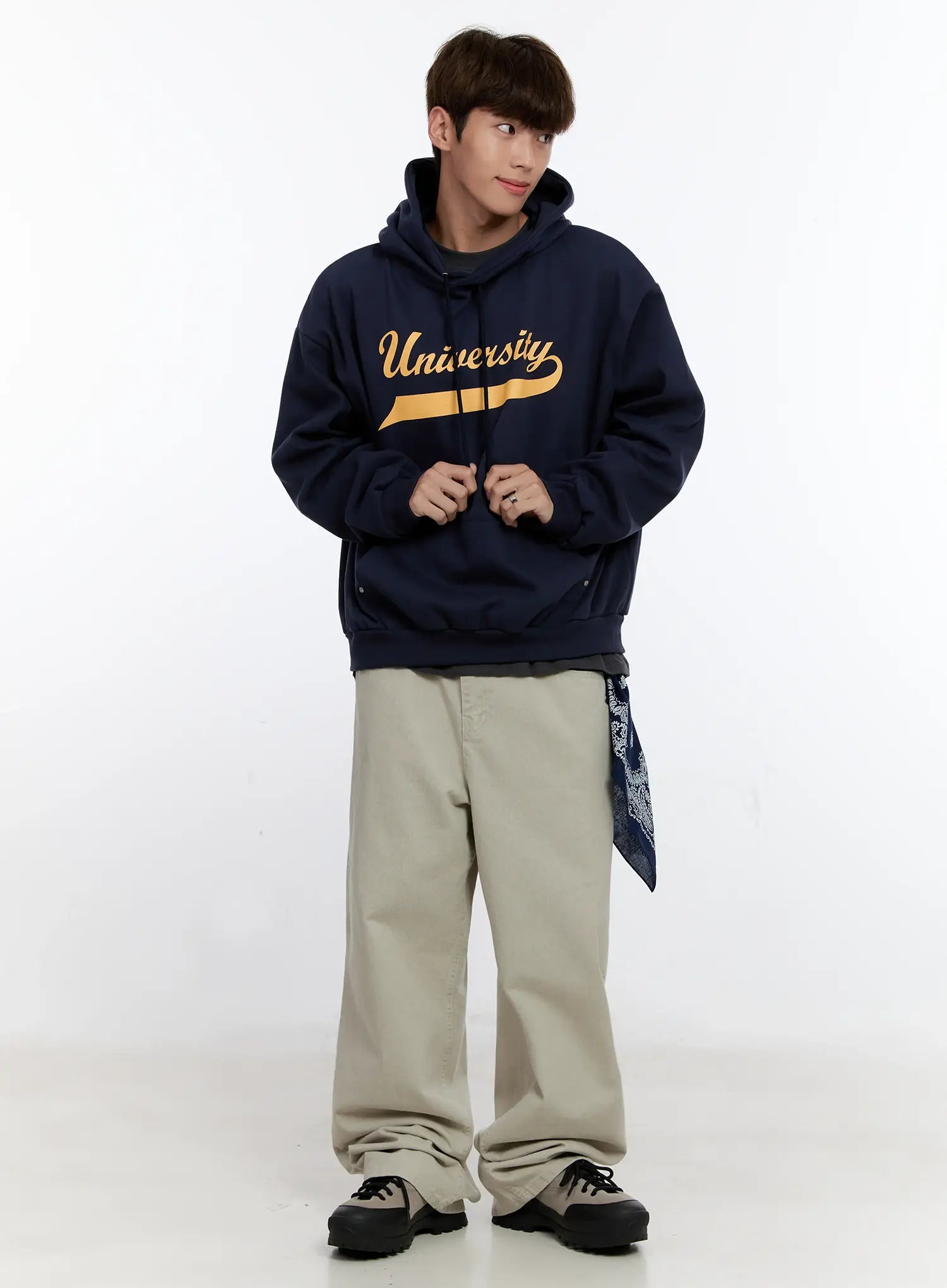 Men's University Graphic Hoodie IS530