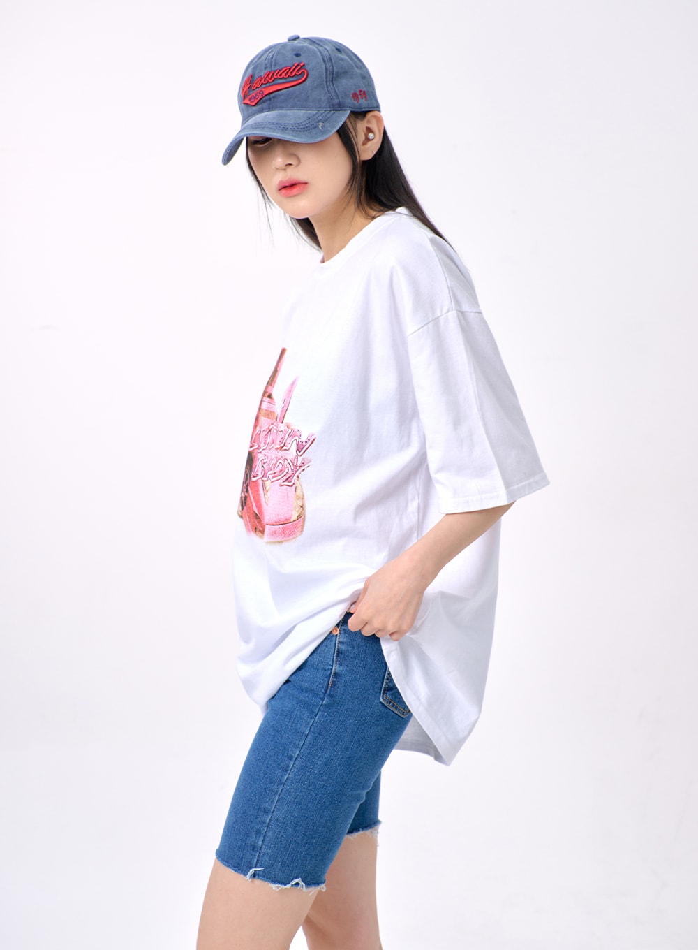 Oversized Graphic Tee BA327