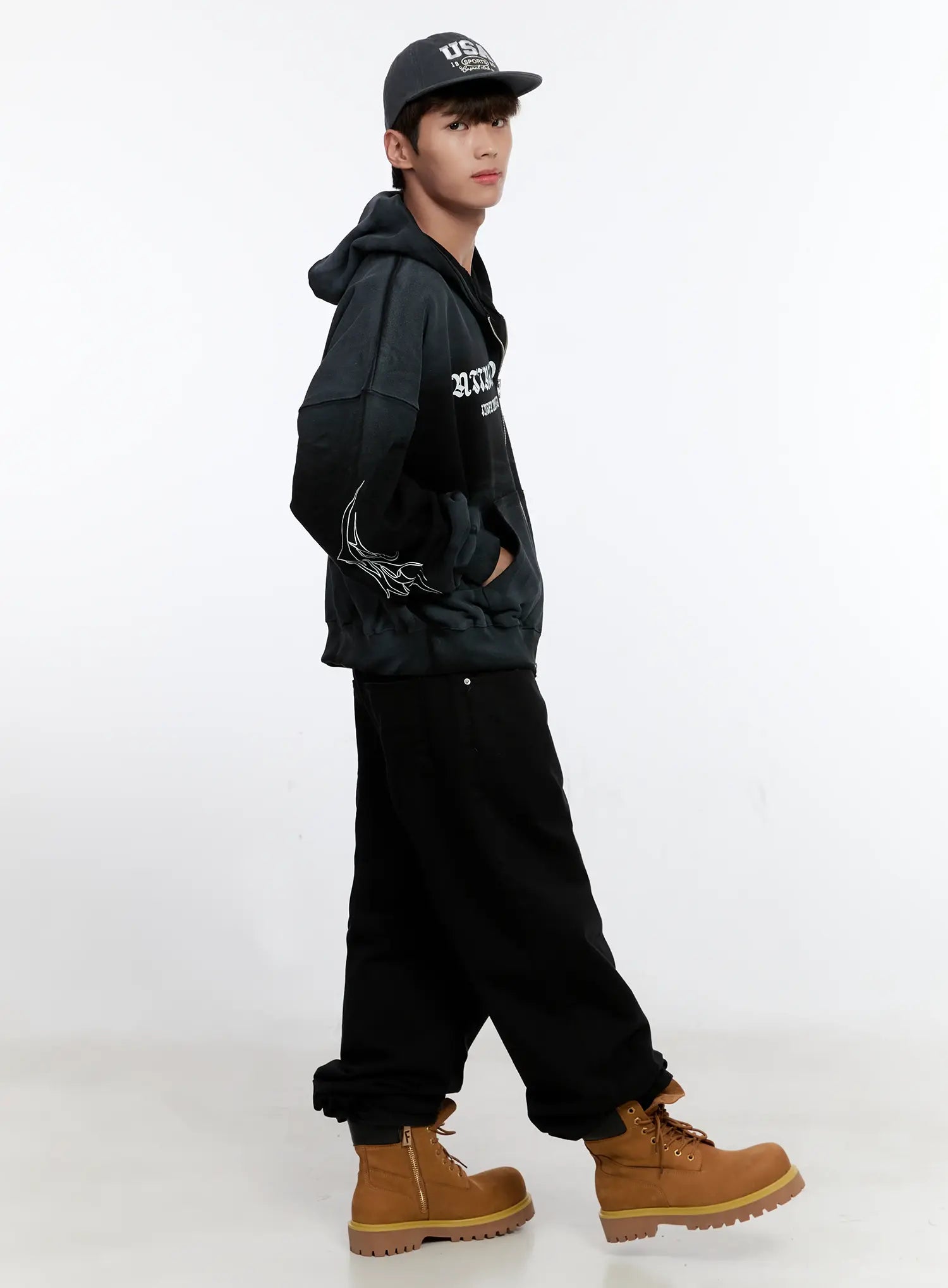 Men's Wide Leg Pants IS530