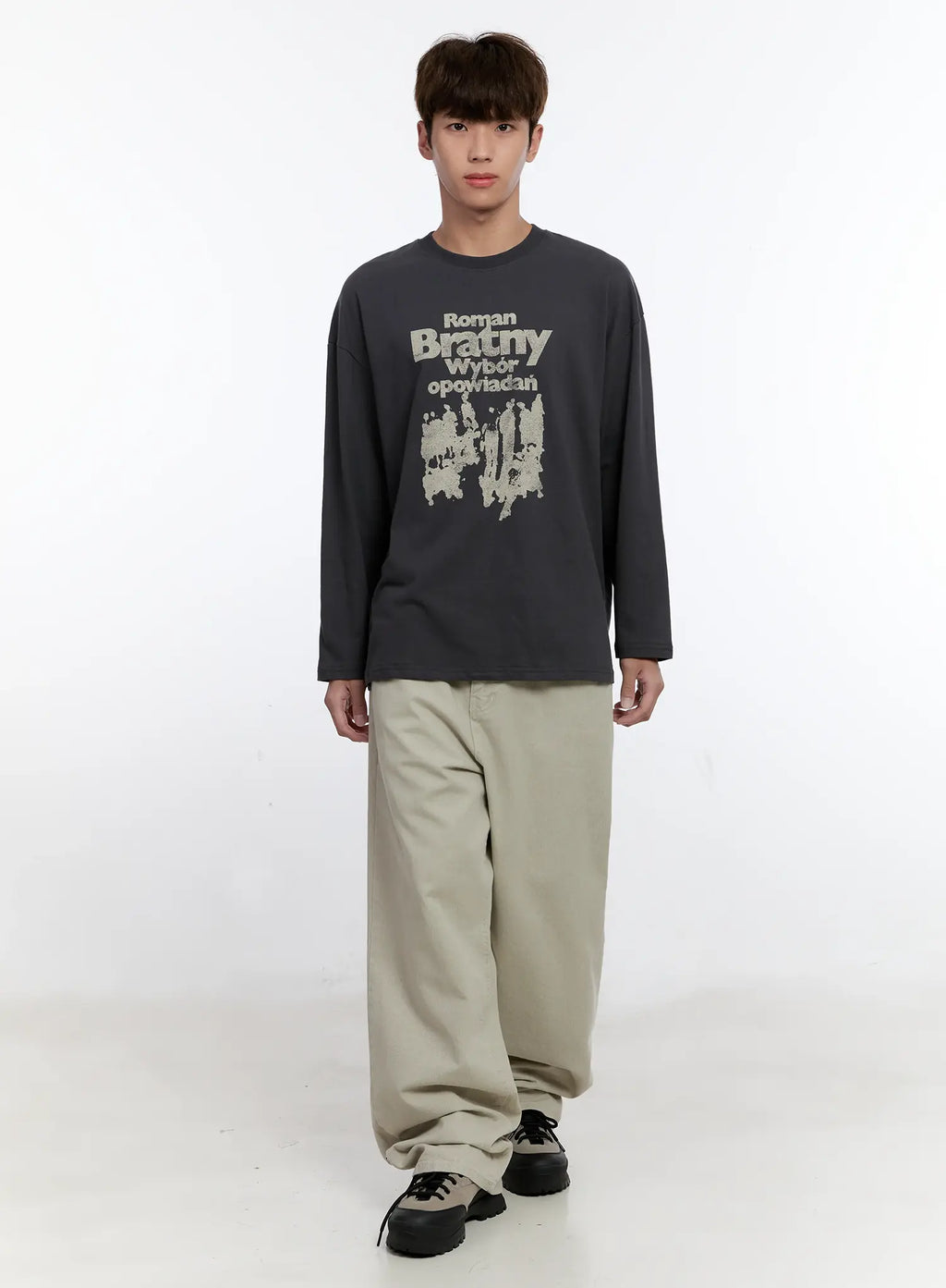 Men's Casual Wide Fit Pants IS530