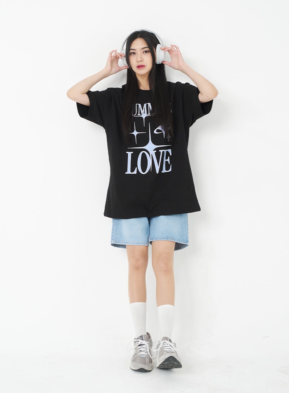 Denim Bermuda Shorts BY311