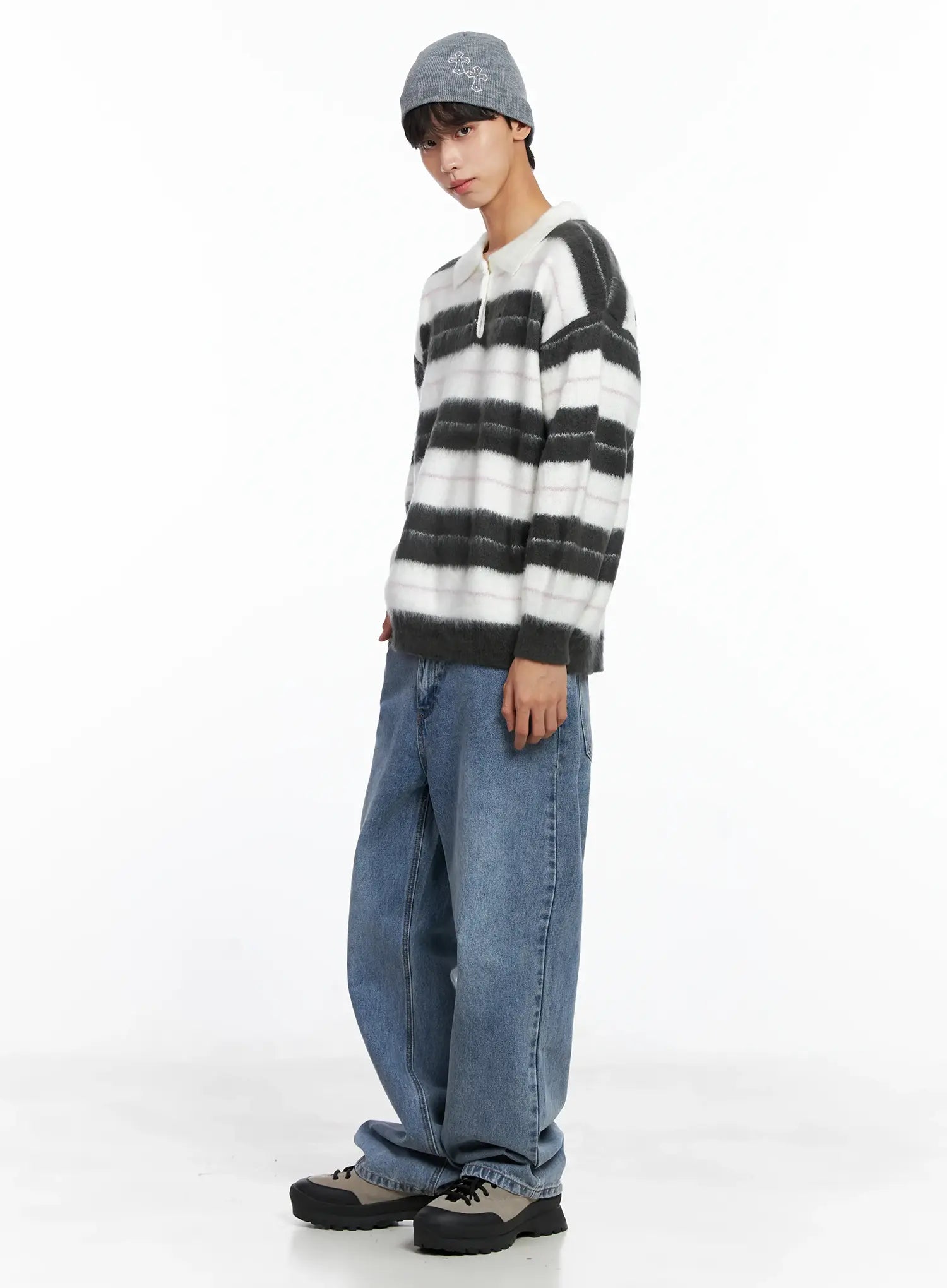 Men's Casual Relaxed Fit Jeans IS519