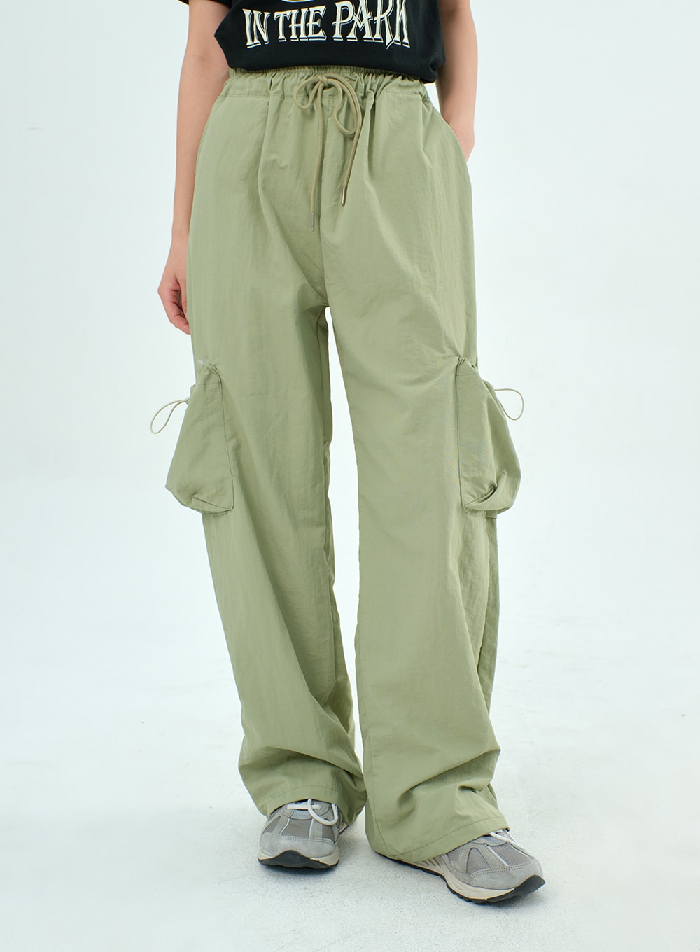 Nylon Pocket Pants BY304