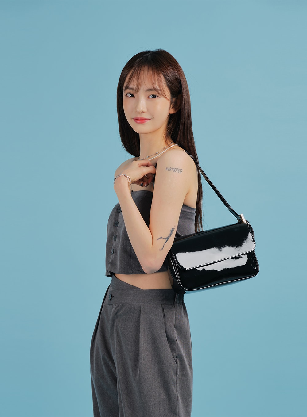 Tailored Pant Design Tube Top BA27