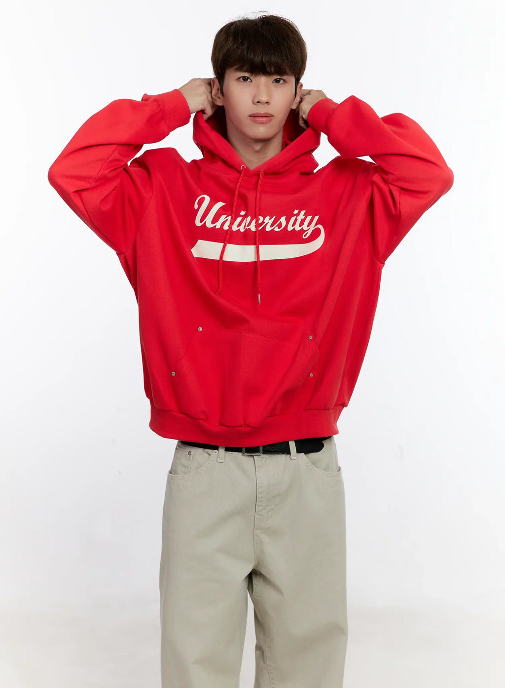 Men's University Graphic Hoodie IS530