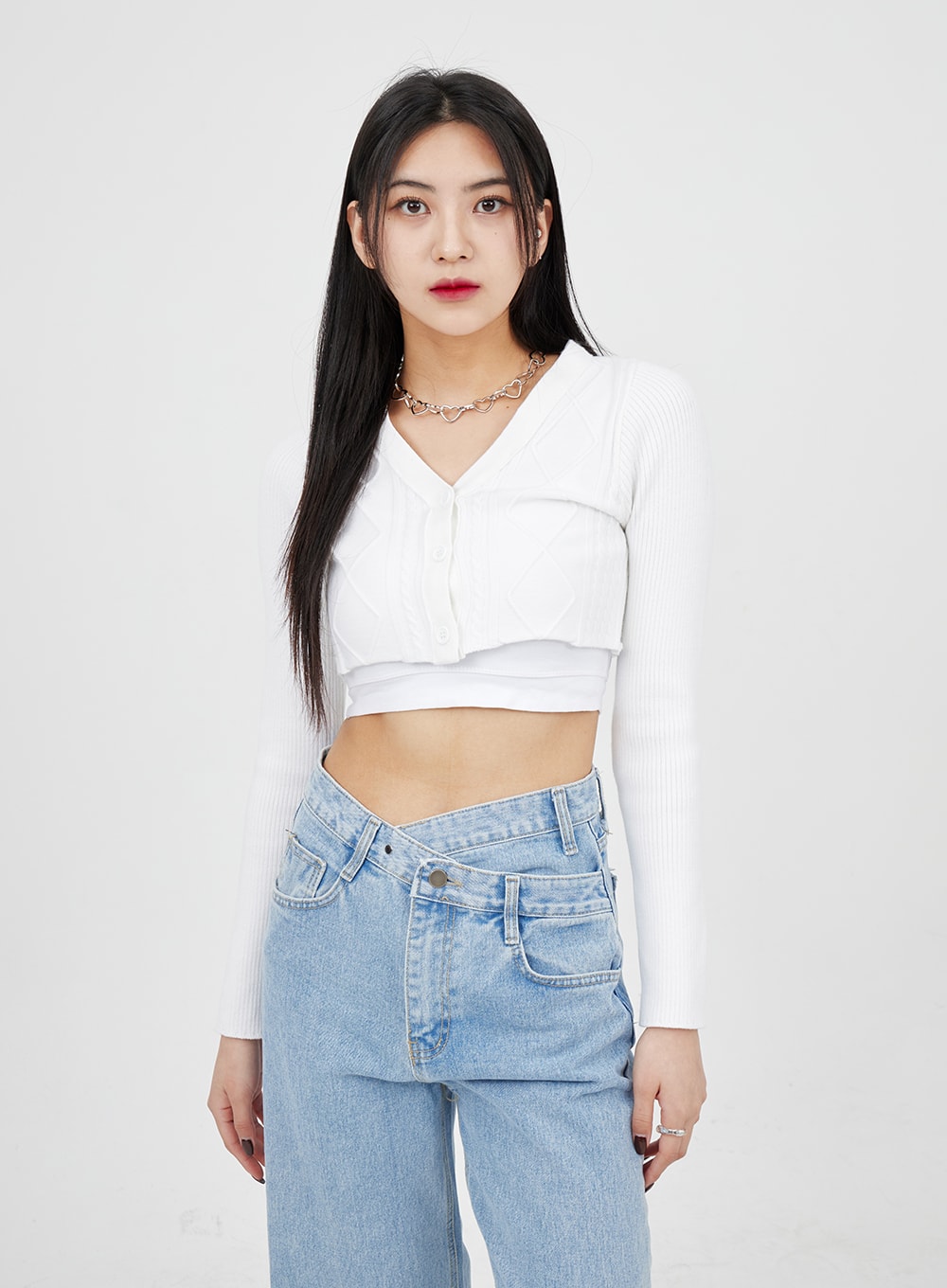 Heart Chain Necklace BM317