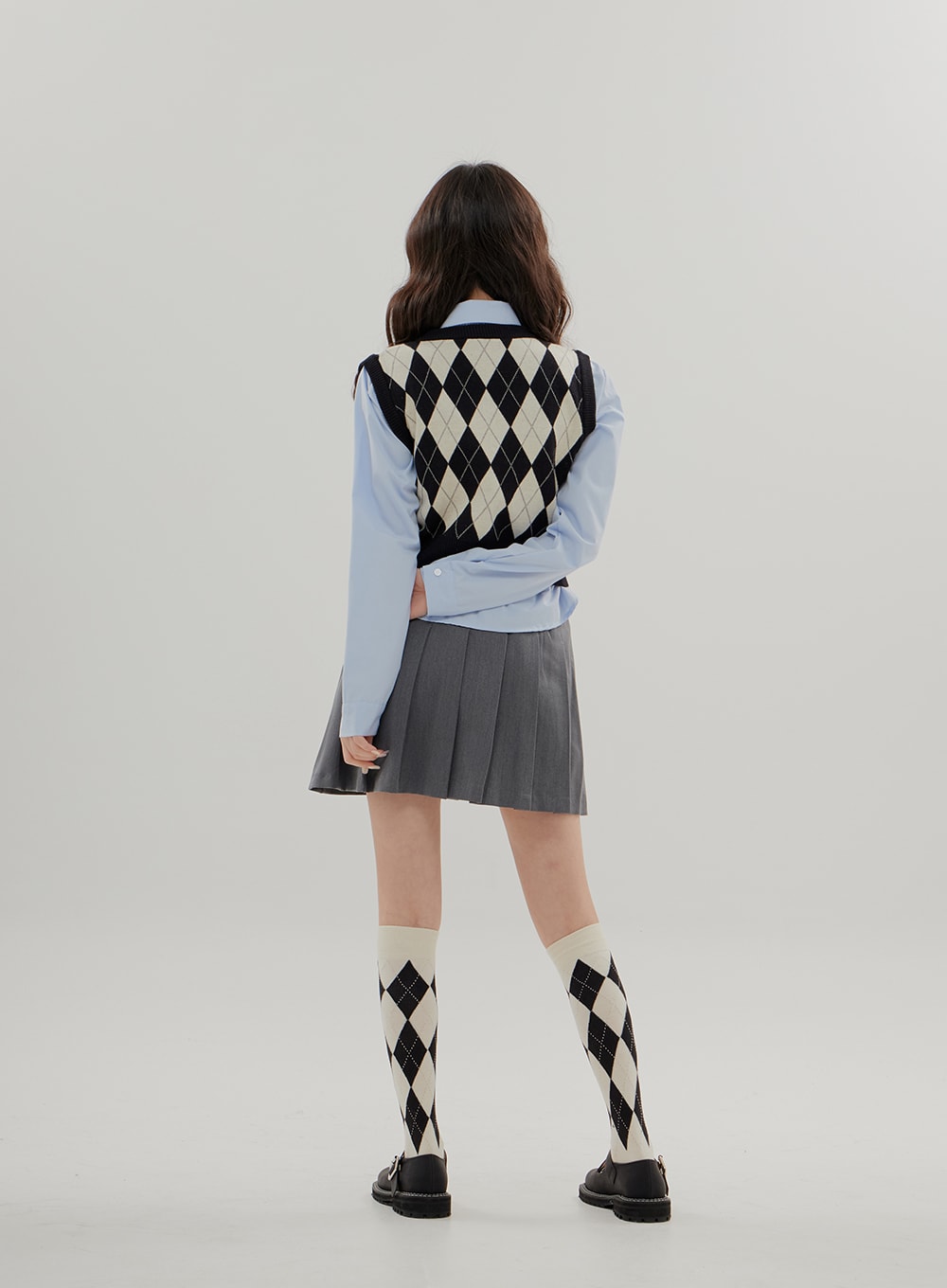 Cropped Long Sleeve Shirt B0802