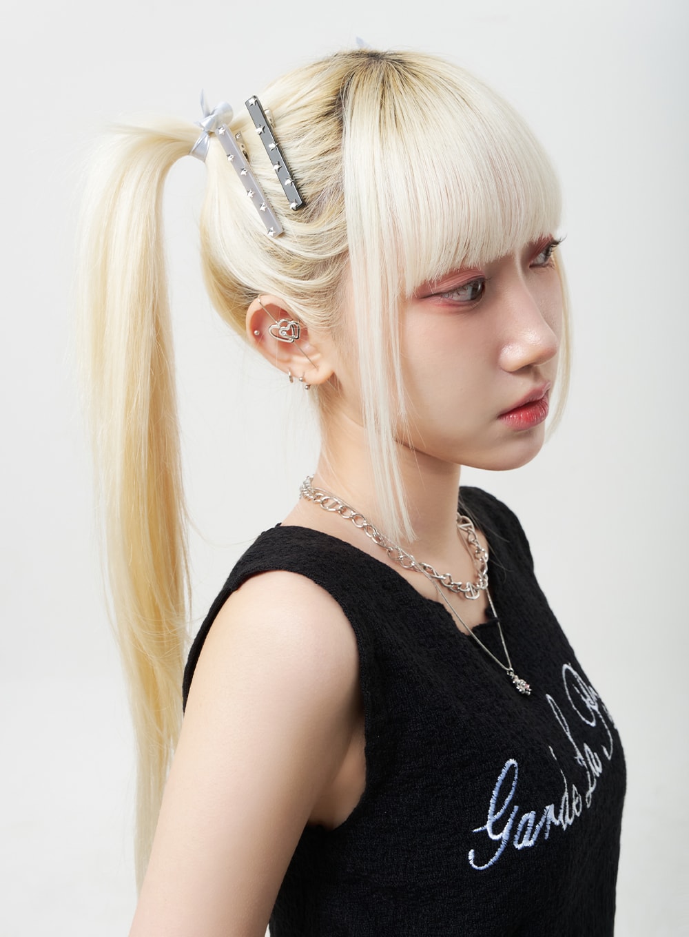 Ear Cuff Heart Earring BU302