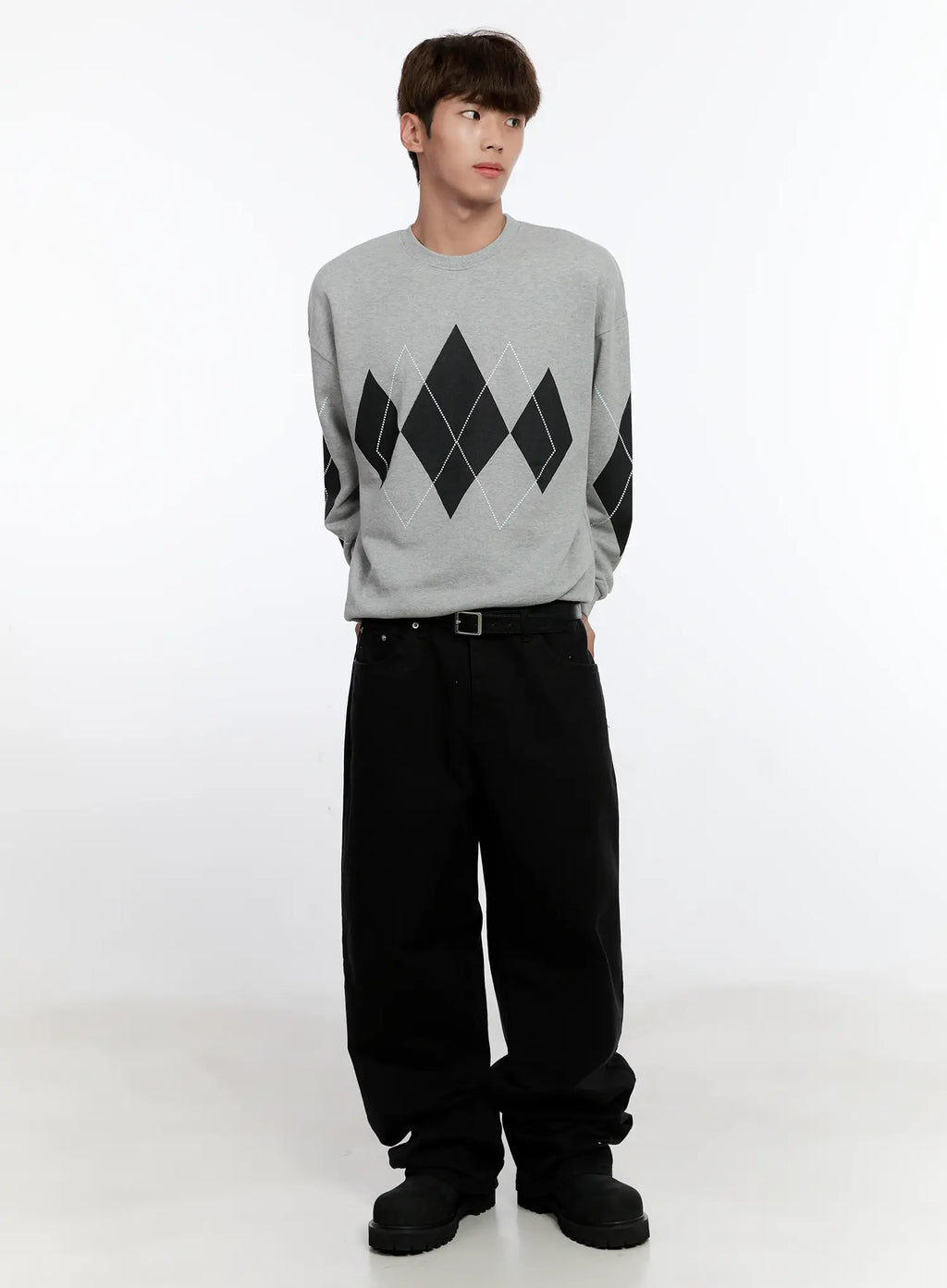 Men's Wide Leg Pants IS530