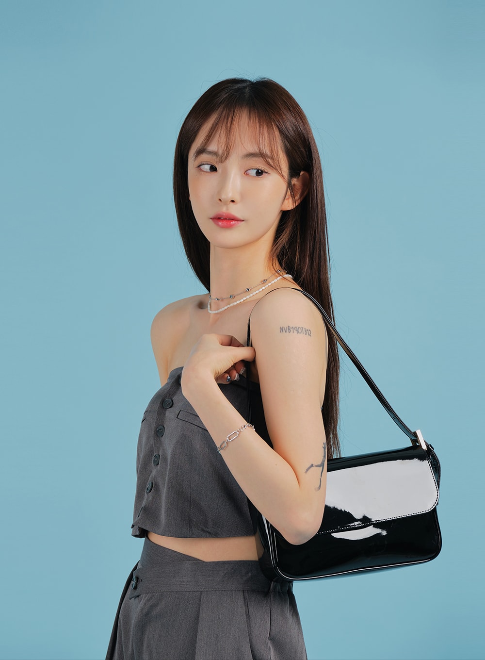 Tailored Pant Design Tube Top BA27