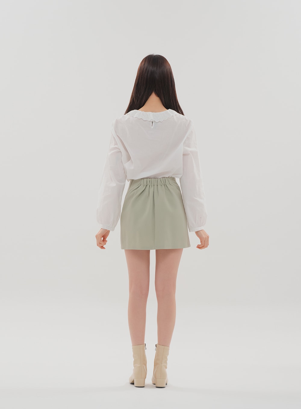 Wrap Style Mini Skirt BS-B11010502