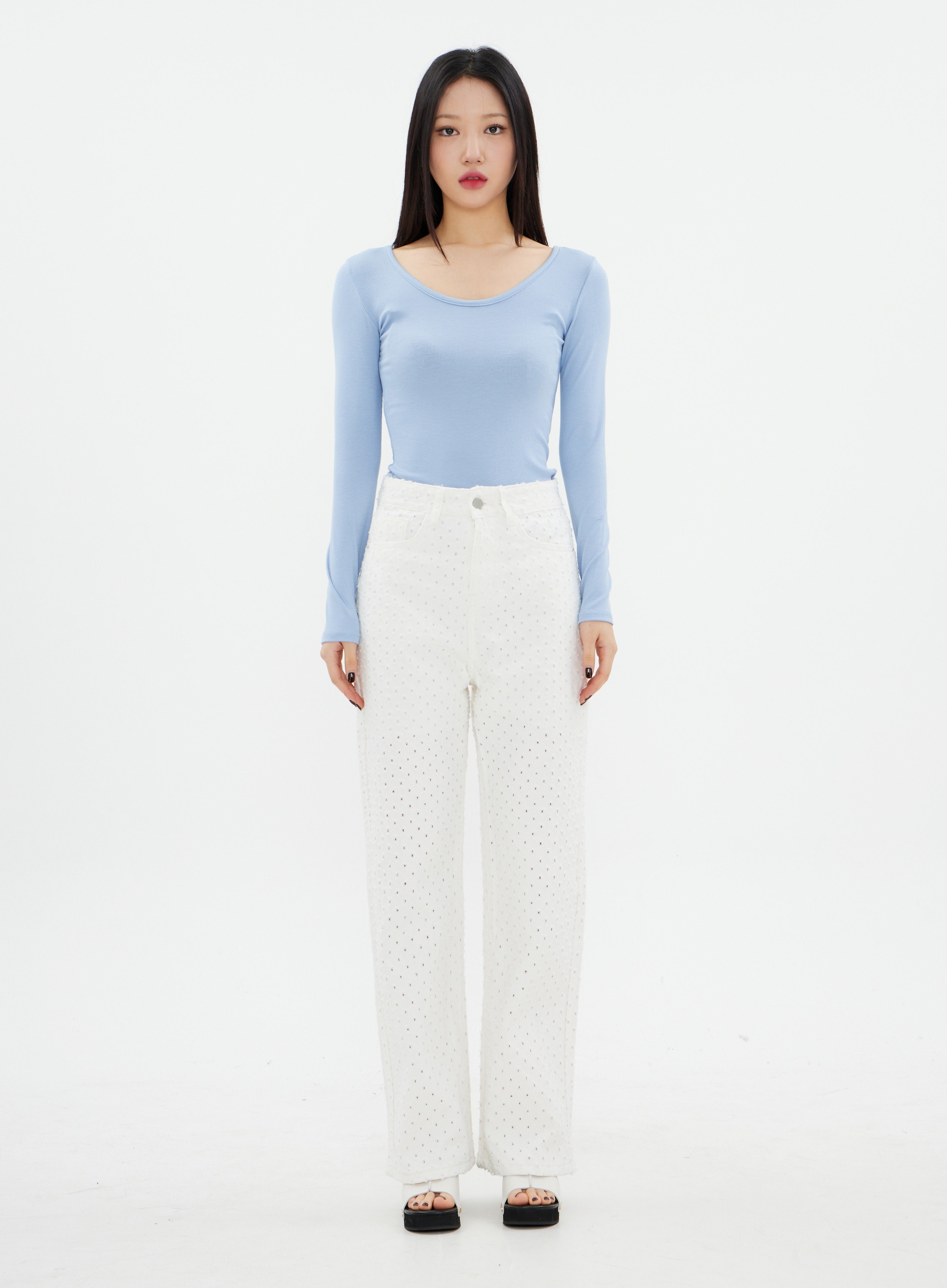 Lewkin Basic Crew Neck T Shirt K2302