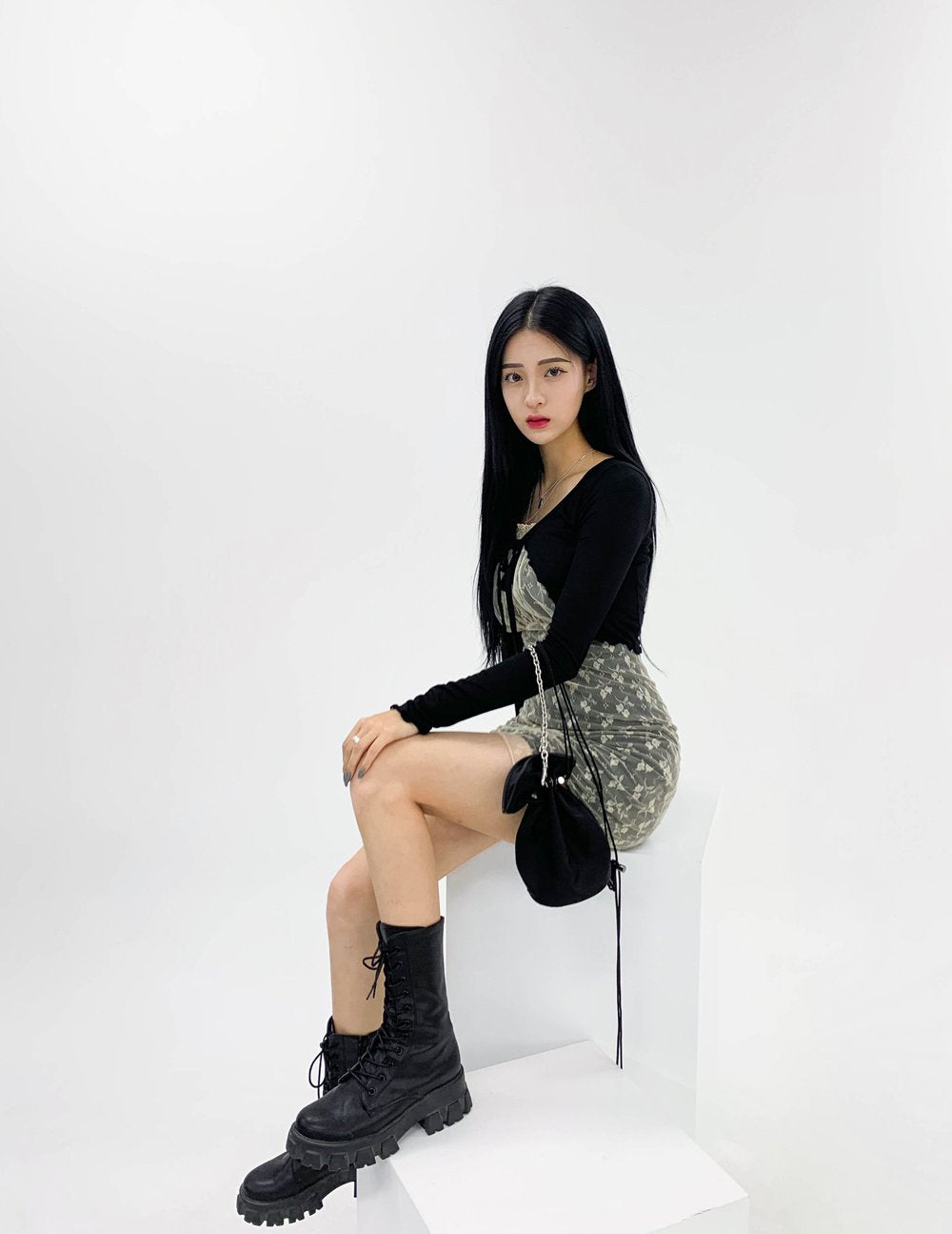 Ribbed Cropped Cardigan CCM03