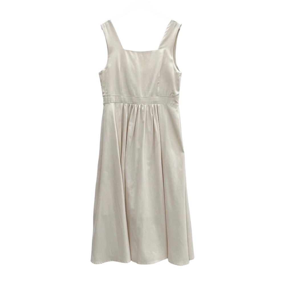 Sleeveless Maxi Apron Dress K0302