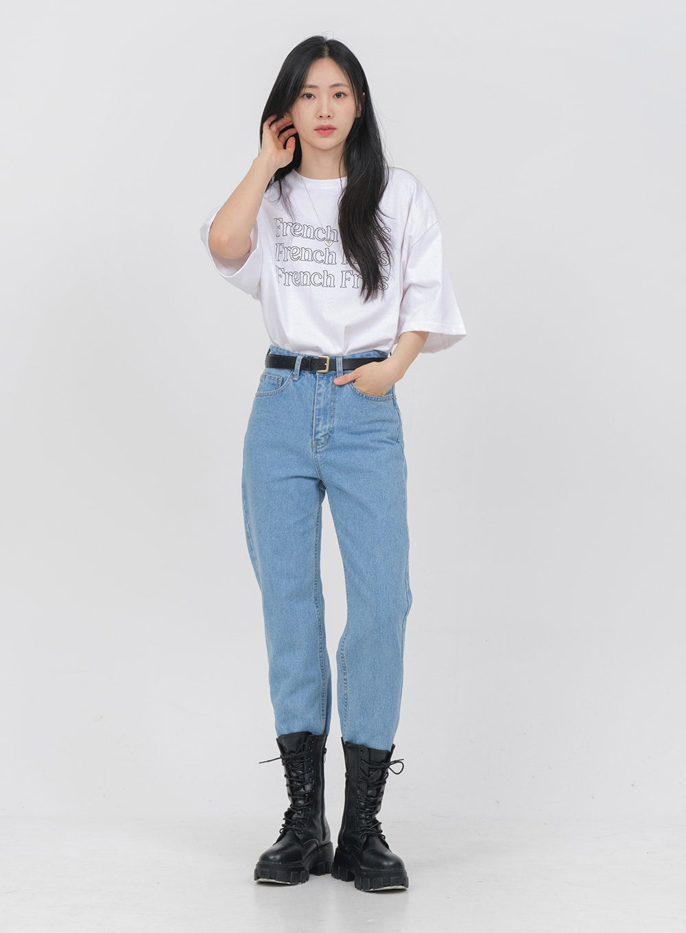 Big Pocket Faux Leather Jacket OA01