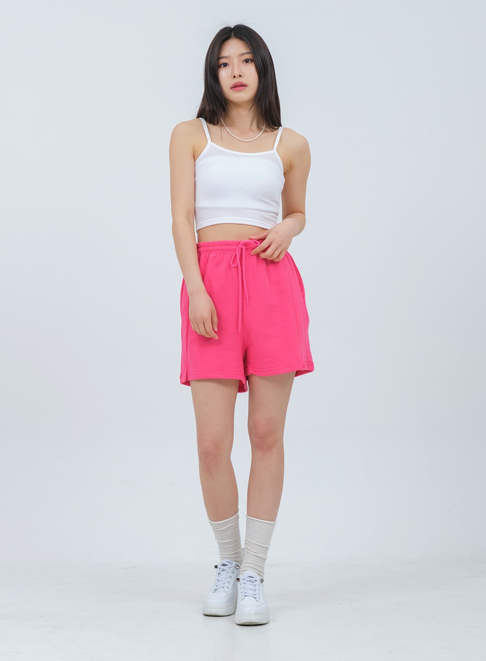 Basic Cropped Cami Top OA27