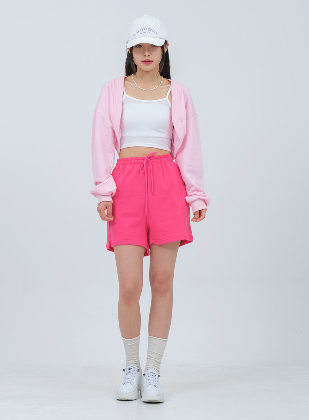 Basic Cropped Cami Top OA27