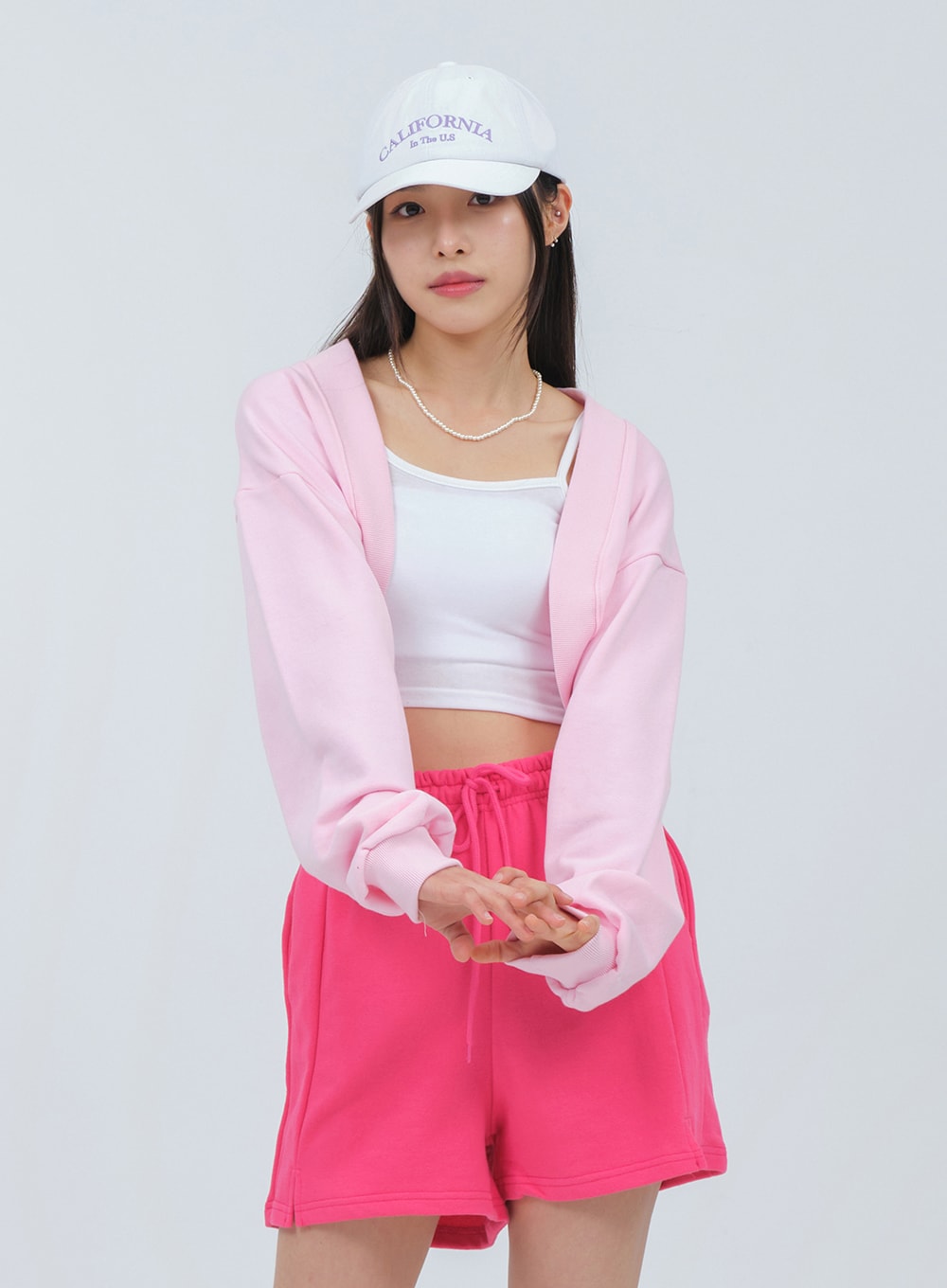 Basic Cropped Cami Top OA27