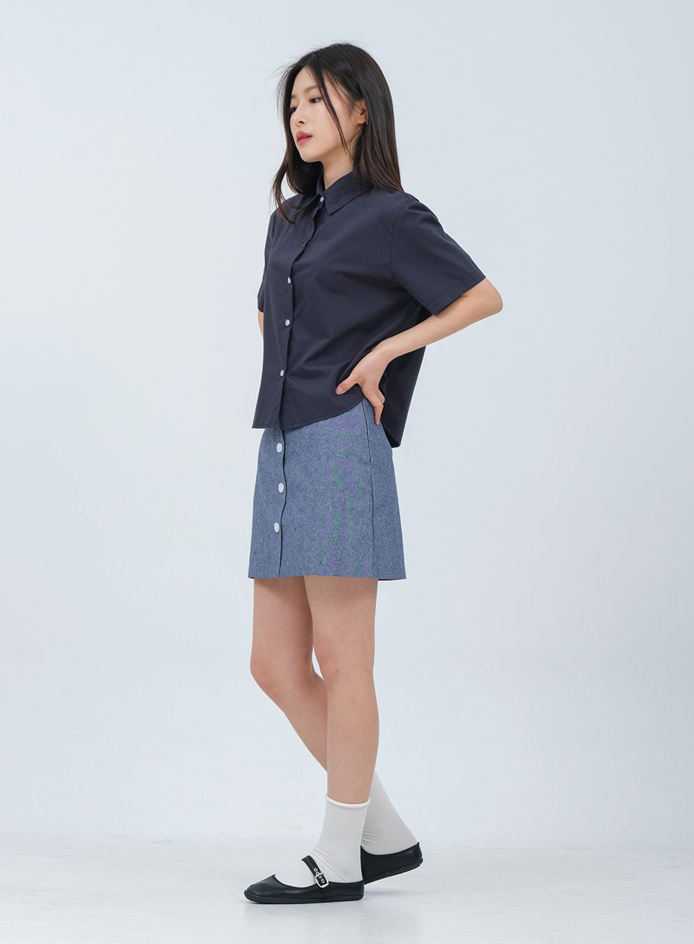 Summer Basic Collar Shirt OM3