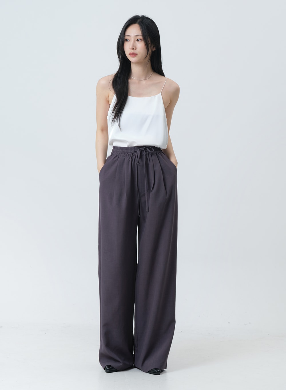 Loose Fit Satin Cami Top OY18