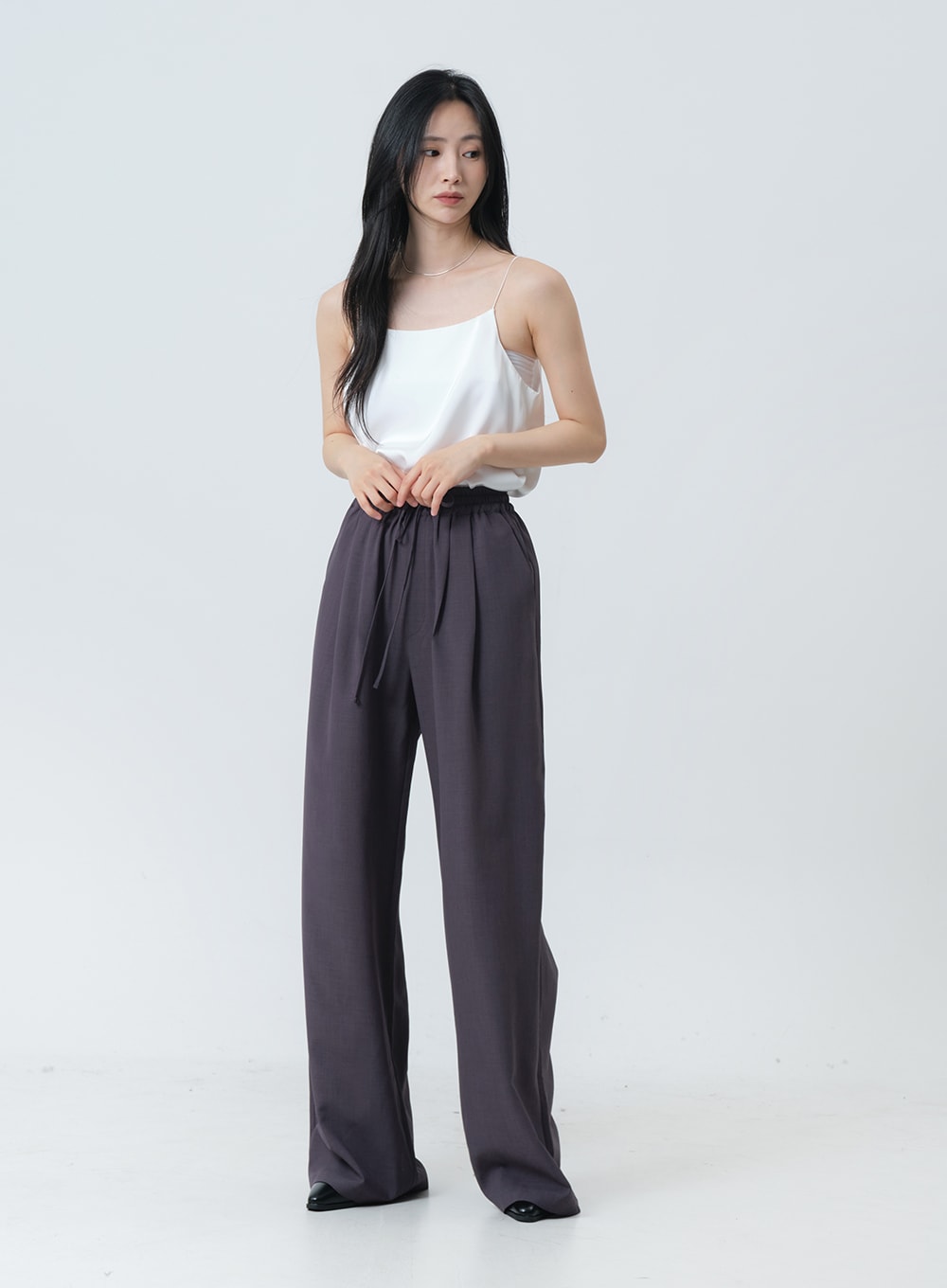 Loose Fit Satin Cami Top OY18